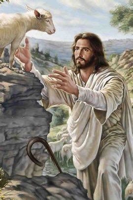 Jesus Lamb Painting at PaintingValley.com | Explore collection of Jesus ...