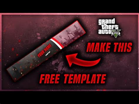 How to make Gaming Banner in Photoshop | GTA V Banner | GTA 5 Banner ...