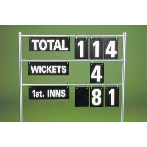 Portable Cricket Scoreboard [3 Lines] | Net World Sports