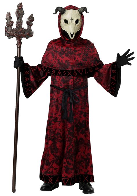 Evil Skull Demon Costume for Kids