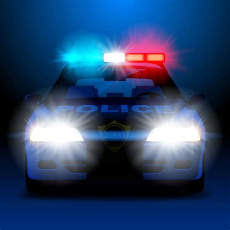 Police Lights Illustrations, Royalty-Free Vector Graphics & Clip Art - iStock