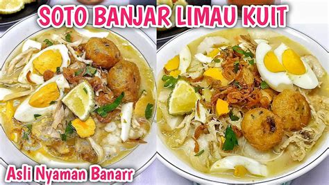 Asli Enak‼️Resep Soto Banjar Asli Kalimantan Selatan – Soto Banjar ...