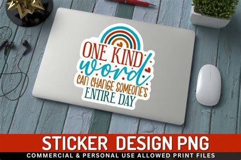 One Kind Word Can Change Stickers PNG