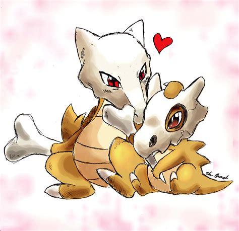 Marowak+Cubone by Naaraskettu on DeviantArt