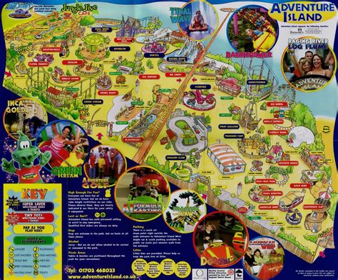 Adventure Island: Southend: 2002 Theme Park Map | A park map… | Flickr