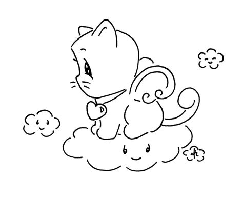 Sliekje's cute Stuff | Angel cat, Cute, Coloring pages