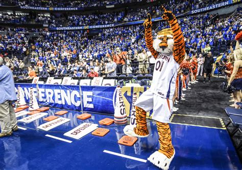 Aubie at the Men's Basketball SEC Conference 2015 Sec Football, Football Tailgate, College ...