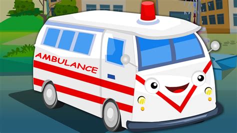 Ambulance Song | Kids Nursery Rhymes | Baby Videos | Childrens Rhymes ...