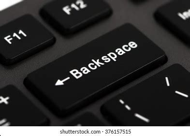 Keyboard Button Backspace Stock Photo 399951355 | Shutterstock