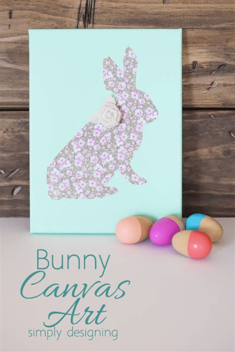 DIY Bunny Canvas