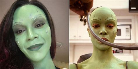 Zoe Saldana as Gamora: The secrets behind her transformation