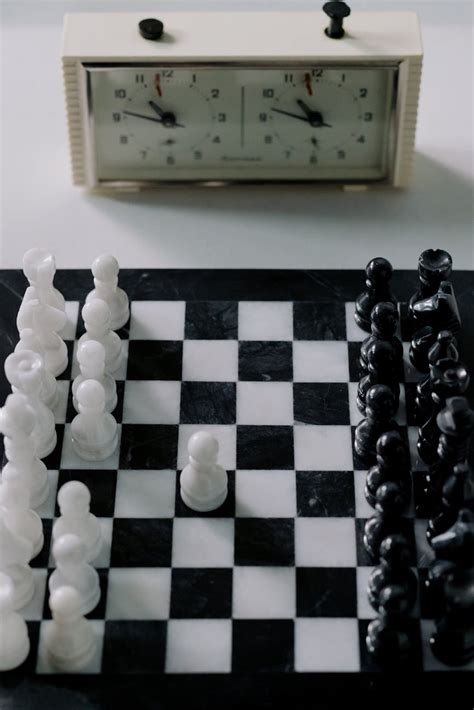 Black and White Chess Board · Free Stock Photo