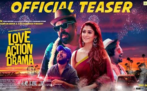 Nivin Pauly & Nayanthara starrer Love Action Drama teaser out