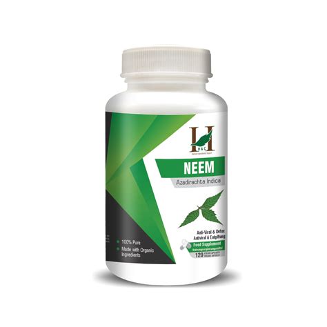 Buy Neem Capsules-450mg Online - hnc-wellness.com