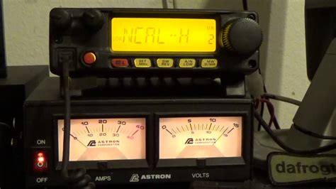 A quick look at my 2 meter Ham radio - YouTube