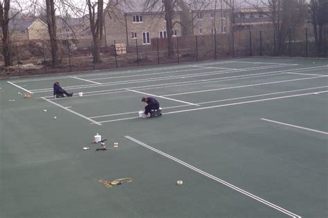 Tennis Court Painting | UK Tennis Courts Colour Coating