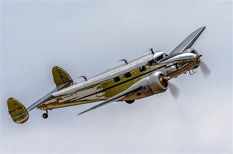 Lockheed model 12 Electra Jr. by arejaye on deviantART