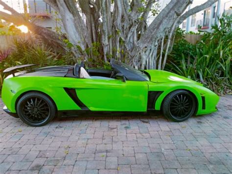 Replica Kit Car Lamborghini Gallardo Spyder only 2600 miles for sale