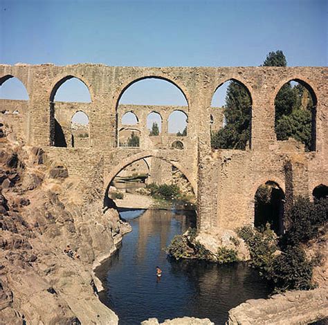 Remains of ancient city walls, Philadelphia, Turkey