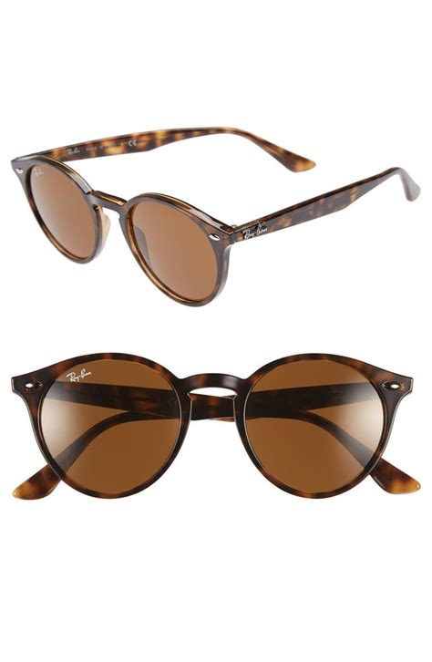 Ray-Ban Highstreet 49mm Round Sunglasses | Nordstrom