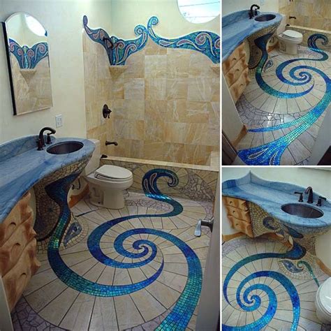 Unique and Amazing Mosaic Bathroom Design | Home Design, Garden & Architecture Blog Magazine