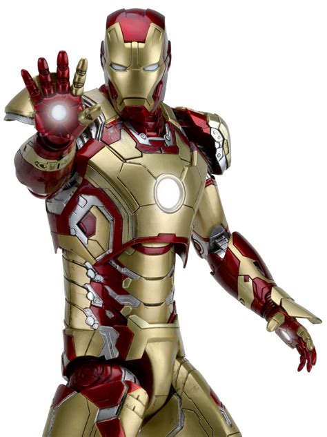 NECA Iron Man 3 - 1/4 Scale Iron Man Mark 42 Update - The Toyark - News