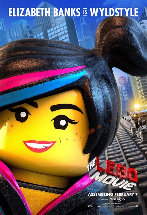 The Lego Movie Character Posters - Emmet, Wyldstyle and Lord Business