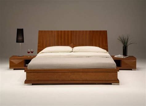 Contemporary Wood Bedroom Furniture | Modern bed frame, Contemporary ...