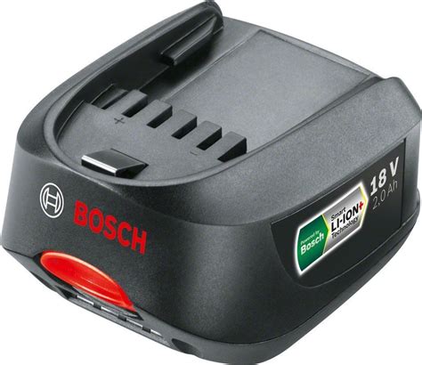 New Genuine Bosch Lithium Ion 18v 2.0Ah LI-Ion Battery POWER4ALL Green DIY (2202) | Buy Online ...