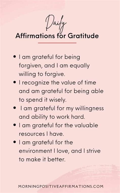 50+ Daily Gratitude Affirmations to Feel Calm, Happy and Centred