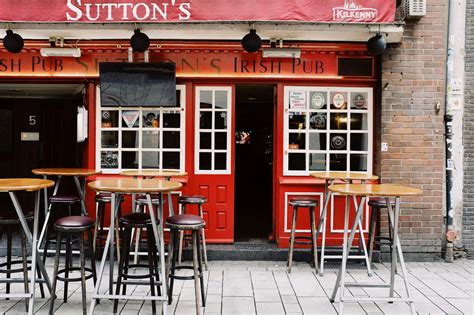 Tables and Chairs Outside An Irish Pub · Free Stock Photo