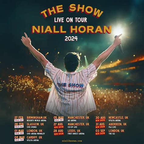 Niall Horan Adds More Tour Dates – The Details On Tickets, Dates ...