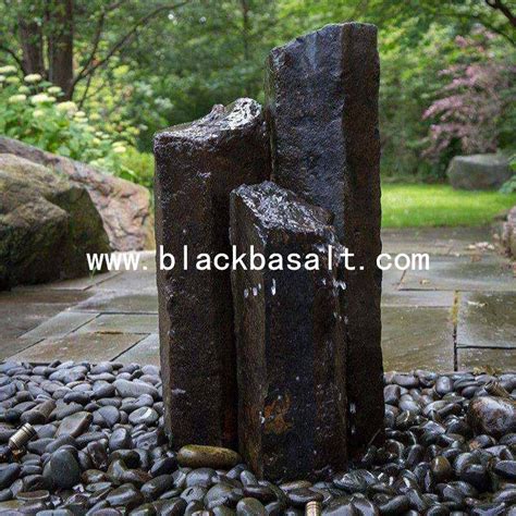 Basalt Stone Columns - Black Basalt