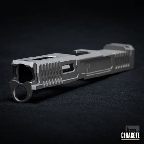 Custom Glock 19 Slide with Titanium | Cerakote