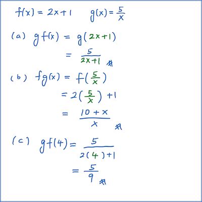 1.3.1c Composite Function Example 3 - SPM Additional Mathematics