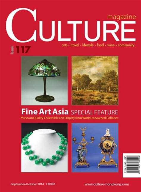 Get digital access to CULTURE - September - October 2014 issue | Magzter.com