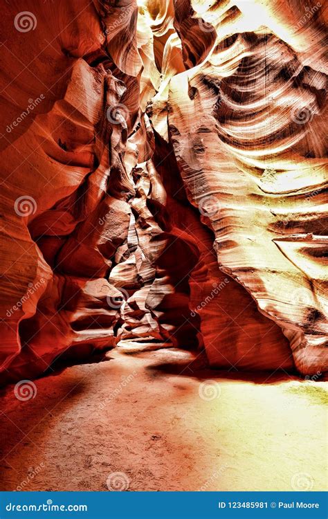 Antelope Canyon Arizona Navajo Nation Arizona Stock Image - Image of ...