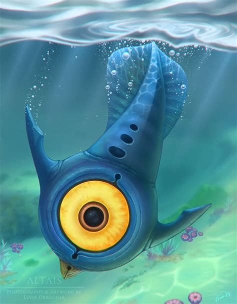 Subnautica's 'Peeper' | Subnautica concept art, Subnautica creatures, Peepers