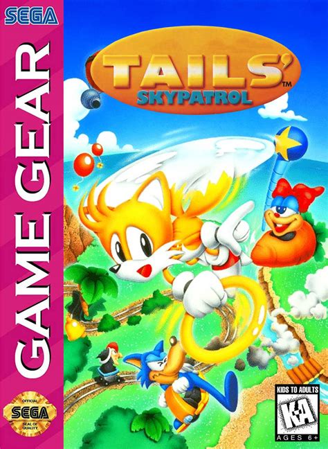 Tails' Skypatrol US Game Gear Box Art by ArtChanXV on DeviantArt