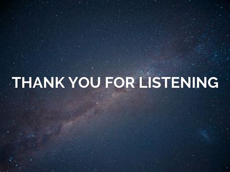 Thank You For Listening Wallpapers - Wallpaper Cave