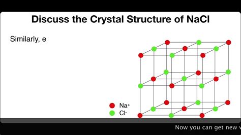 Discuss the crystal Structure of NaCl. | Solid State | Physical Chemistry - YouTube