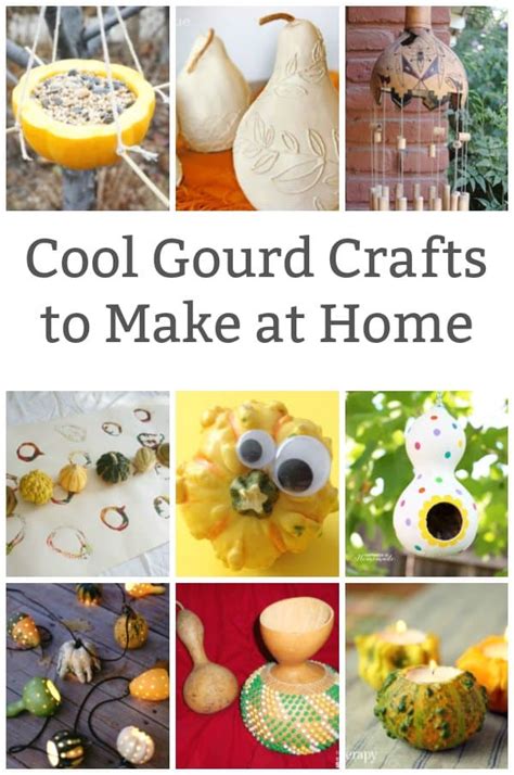 Fall DIY - Cool Gourd Crafts to Make at Home