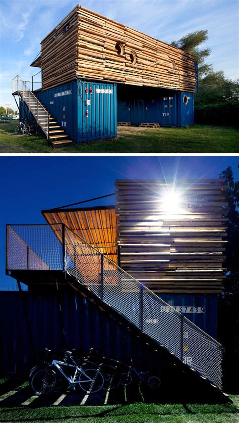 This Small Hotel In The Czech Republic Is Made From Shipping Containers ...