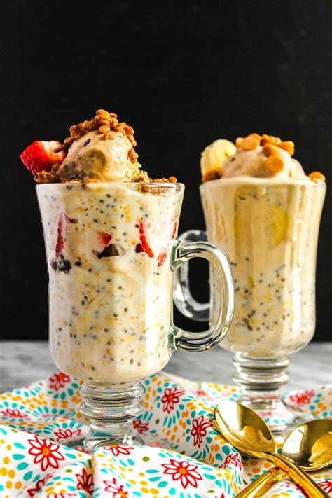 Ice Cream Breakfast Parfaits | Recipe in 2020 | Chilled desserts ...