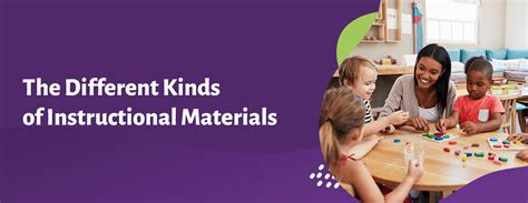 The Different Kinds of Instructional Materials