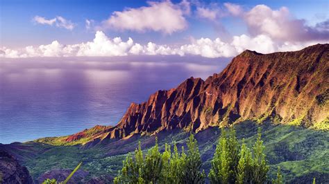 Na Pali Coast Park in Hawaii