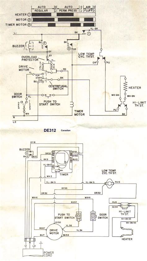 Ge Dryer Wiring Schematic