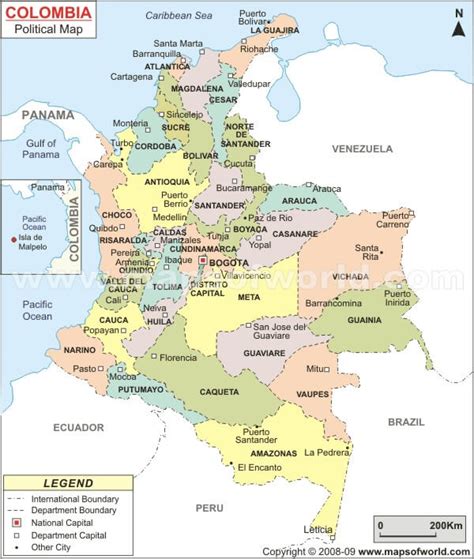 Colombia Map