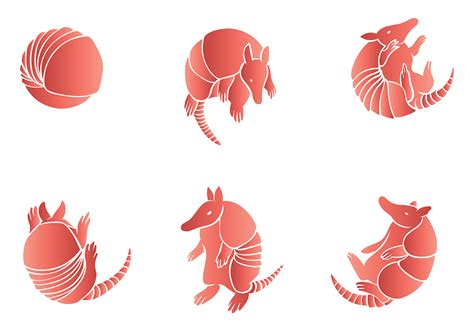 Armadillo Vector Icons 157443 Vector Art at Vecteezy