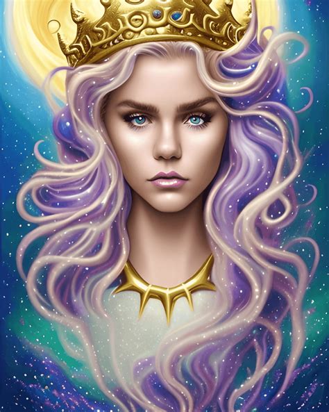 Stunning Celestial Zodiac Elf Sign · Creative Fabrica